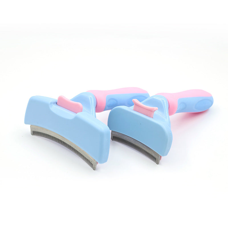 Self-Cleaning Deshedding Comb for Cats & Dogs