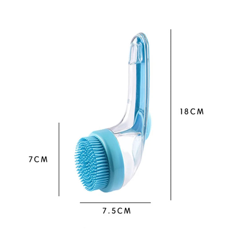 Silicone Massage Bath Brush for Pets