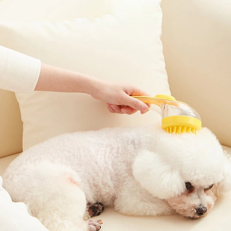 Silicone Massage Bath Brush for Pets