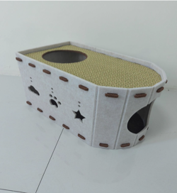 Felt Scratch-Resistant Cat House
