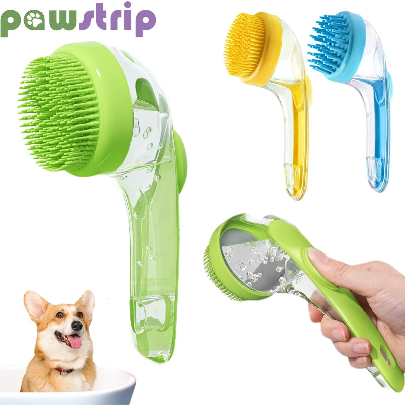 Silicone Massage Bath Brush for Pets