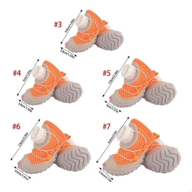 Adjustable Weather Boots for Small Pets (Set of 4)